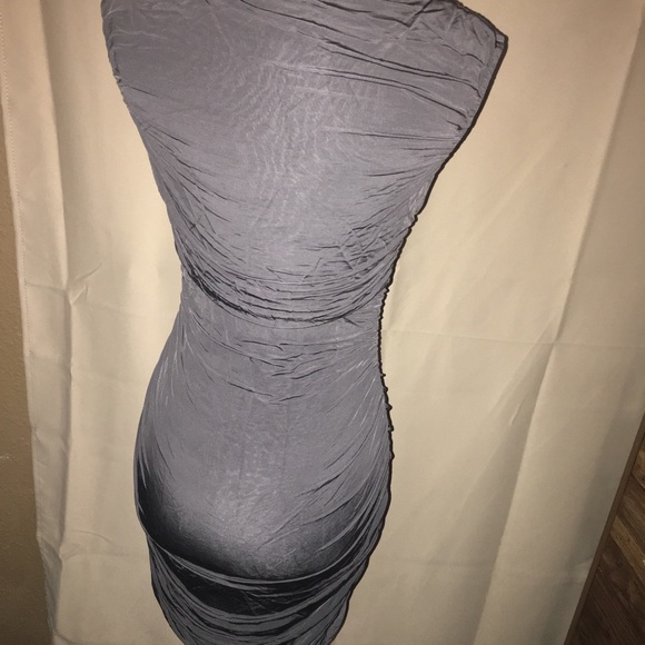 H&M Sleeveless Bodycon Dress in Gray - Picture 3 of 5